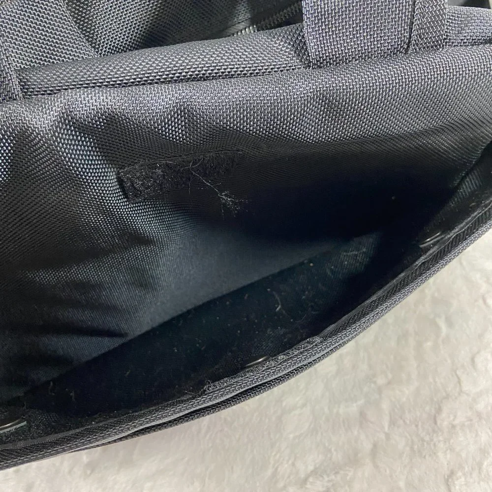 Brenthaven Carrying Briefcase Messenger Bag Laptop Computer Office Black 17